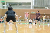 2017年6月4日開催の平成29年度協会杯争奪バドミントン大会