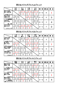 平成28年度新春バドミントン大会結果